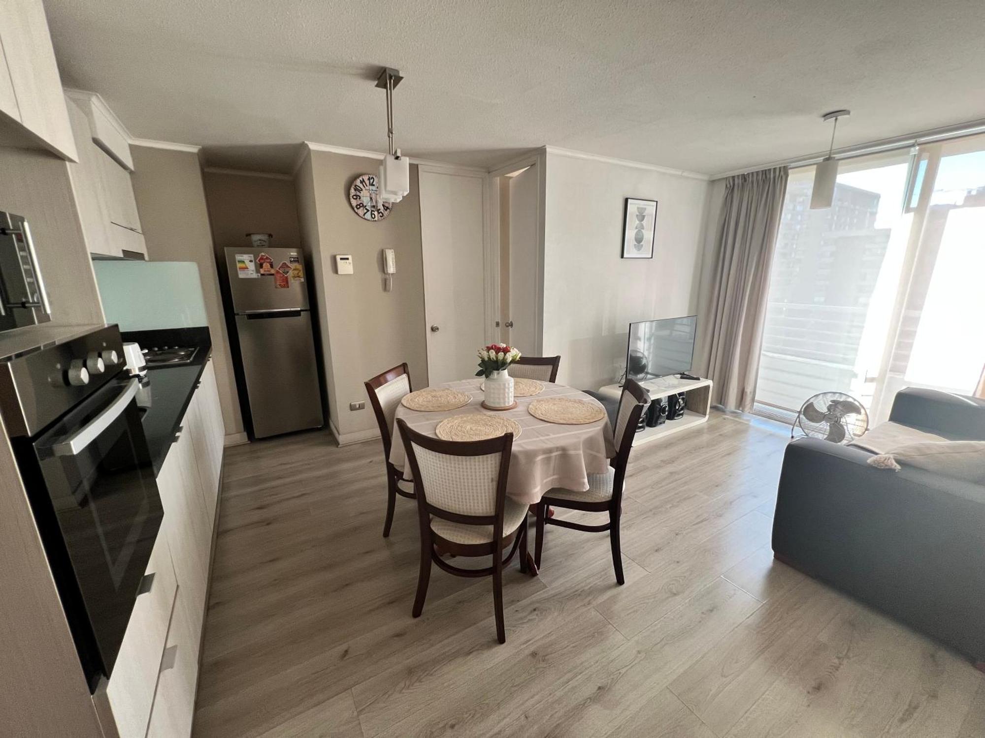 Acogedor Apartamento En Centro De Santiago. Eksteriør bilde