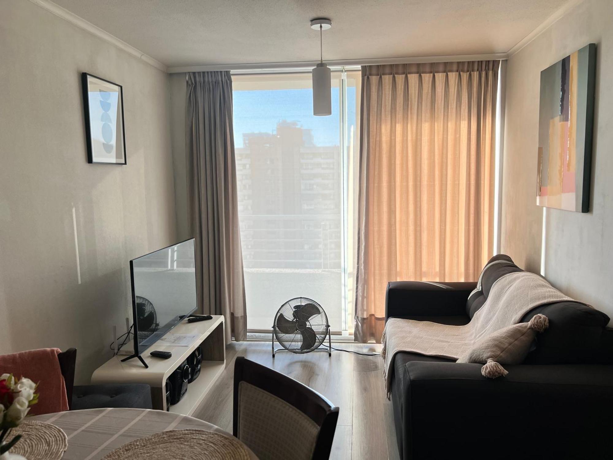 Acogedor Apartamento En Centro De Santiago. Eksteriør bilde